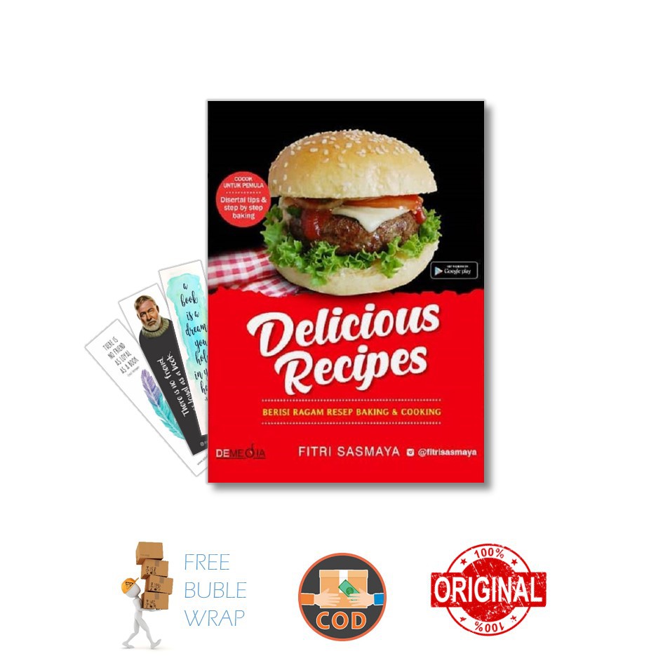 Buku Delicious Recipes (Demedia)