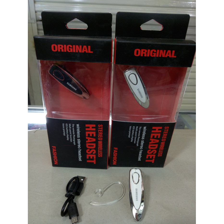 Terbaru  Headset bluetooth fashion   hedset blutut  Diskon