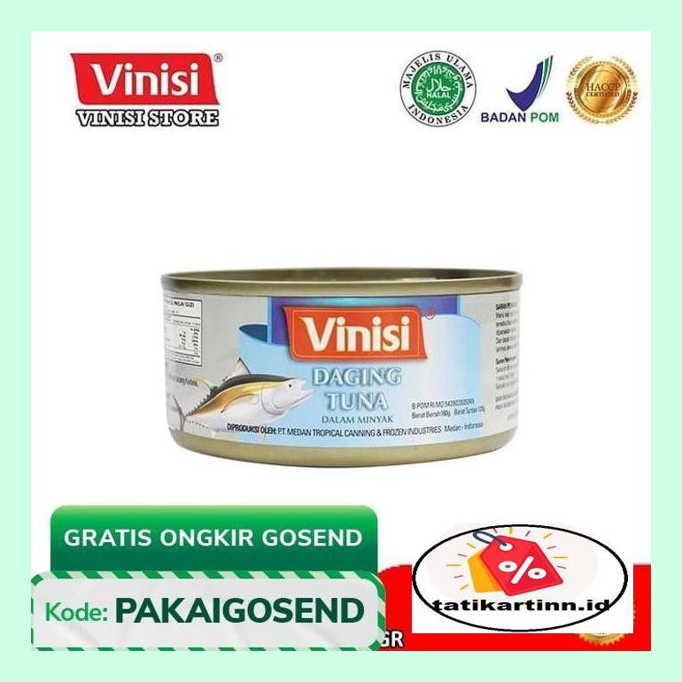 

T4Tksot Ikan Tuna / Tuna Kaleng / Vinisi Ikan Tuna Kaleng 160 Gr Sotytat