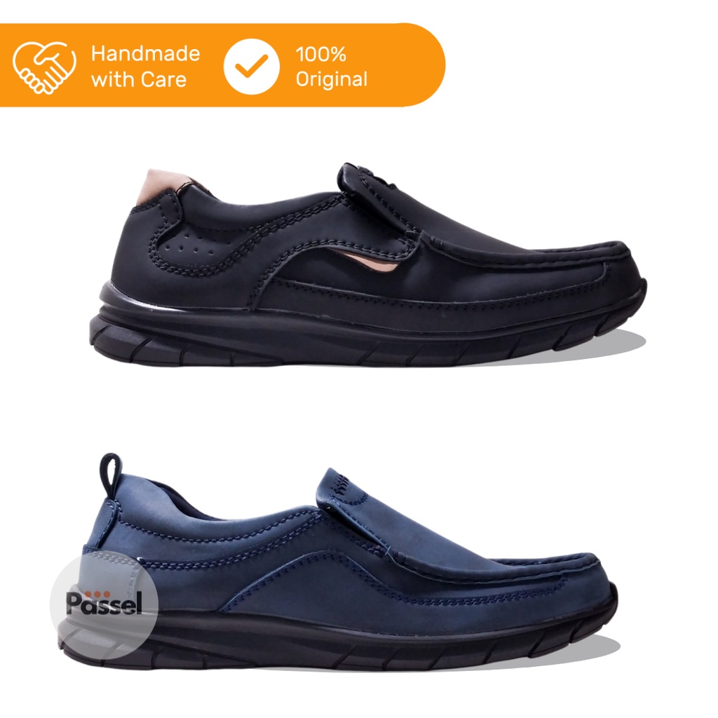 Donatello Sz. 39-43 Sepatu Sneakers Semi Formal Pria Slip On  | YT700101 / YT700102