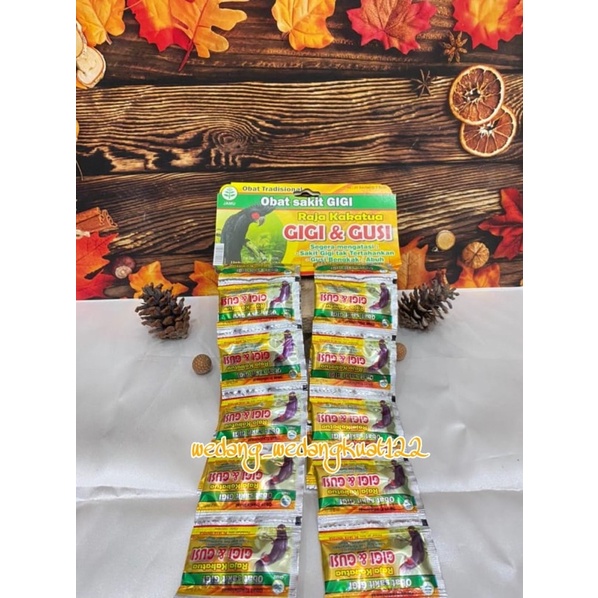obat sakit gigi raja kakatua