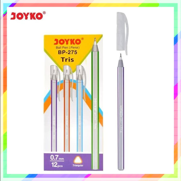 

Pulpen Joyko BP-275 Tris - 0.7 mm