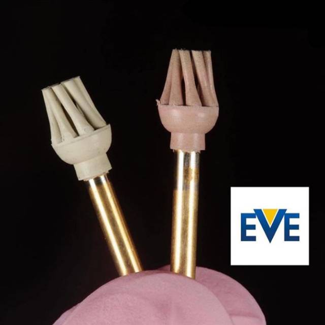 Eve diacomp occluflex resin composite polishing bur lowspeed low speed poles veneer komposit