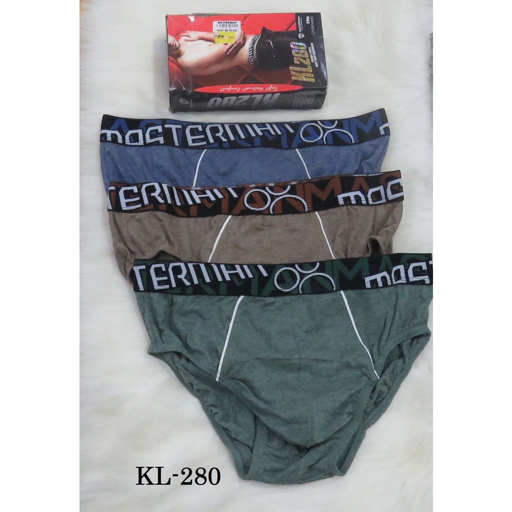 CD (CELANA DALAM ) PRIA MEREK MASTERMAN ISI 3 PCS ART: KL-280 Rp 87.600