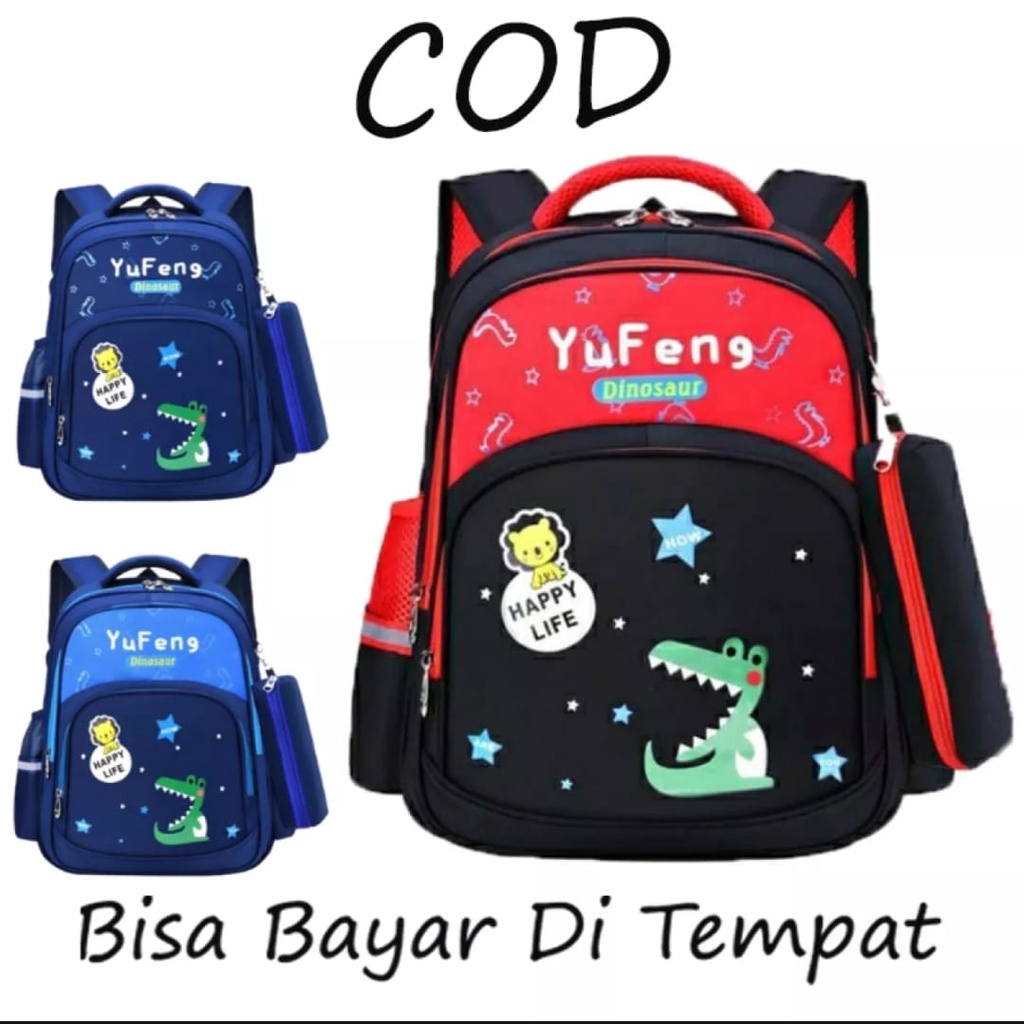 ST - Ransel anak/Tas anak laki laki tas anak perempuan tas sekolah tk sd anak karakter hkbran 02 COD