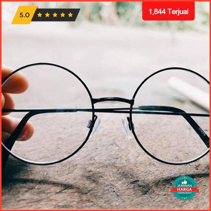 Puncak Promo Kacamata Lennon / Kacamata John Lennon /Kacamata Bulat /Kacamata Jadul Termurah