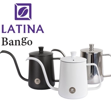 Latina Bango Kettle Coffee Pro V60 90 Derajat - Teko Kopi Leher Angsa