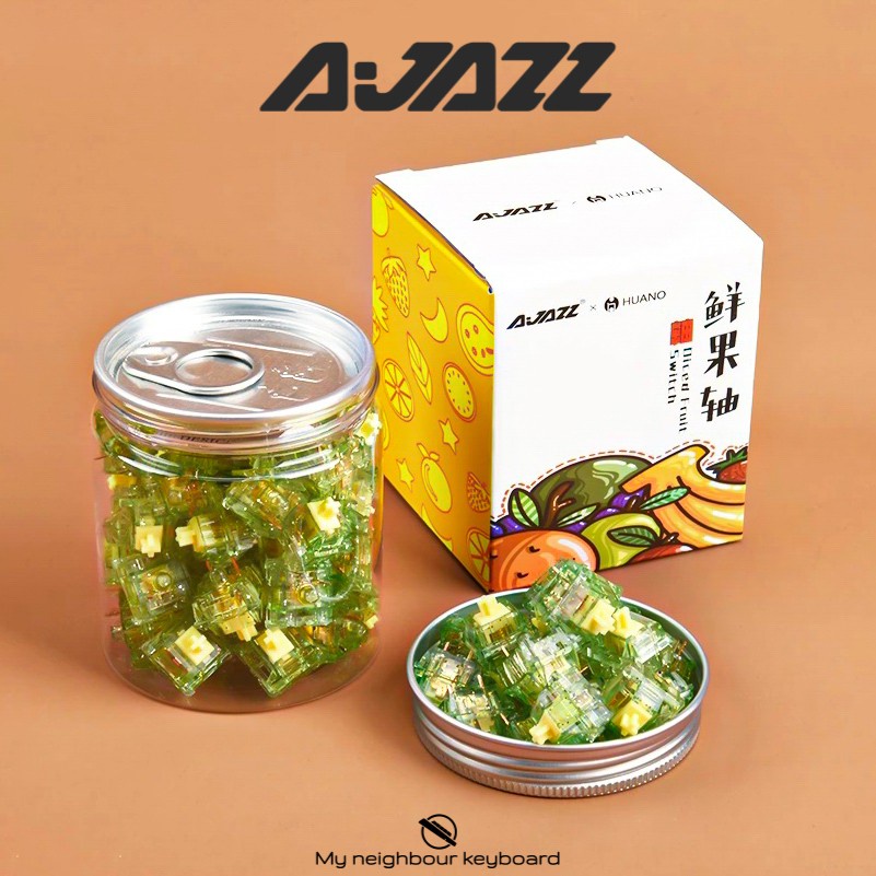 AJAZZ x Huano Kiwi Tactile Switch 3-Pin Mechanical Keyboard