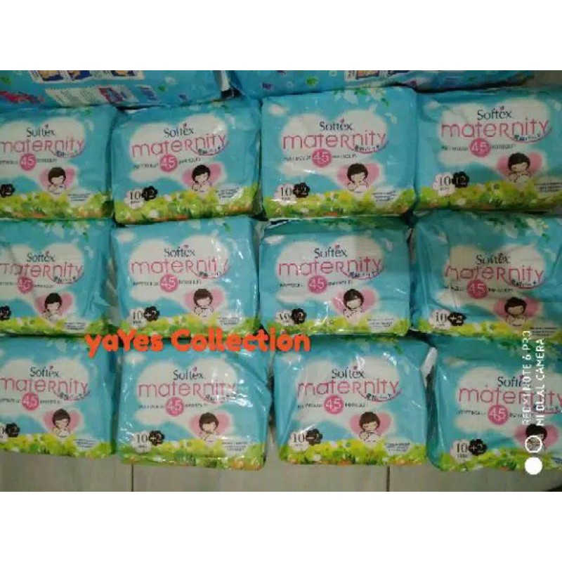 Pembalut bersalin 10 pads softex maternity 45 cm Ibu Melahirkan Nifas Haid