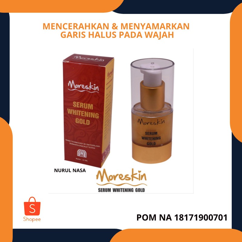 Original Serum Whitening Gold Nasa- Serum Pencerah NASA