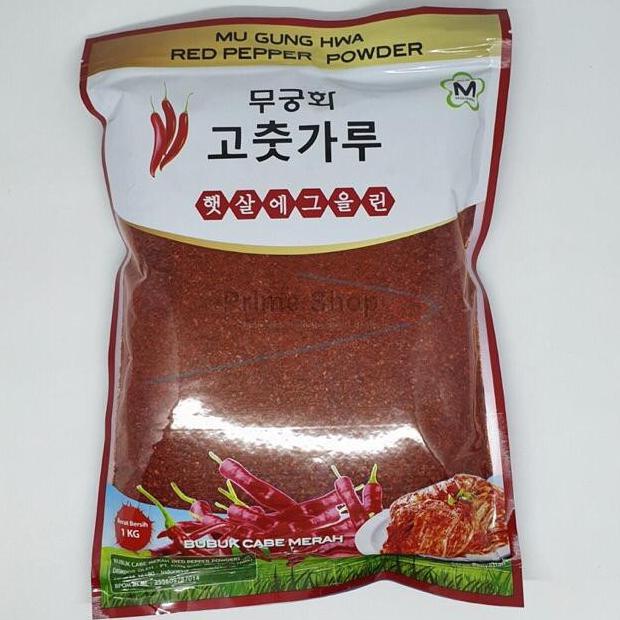 

COD MUGUNGHWA RED PEPPER POWDER - 1KG BUMBU & BAHAN MASAKAN MAKANAN & MINUMAN