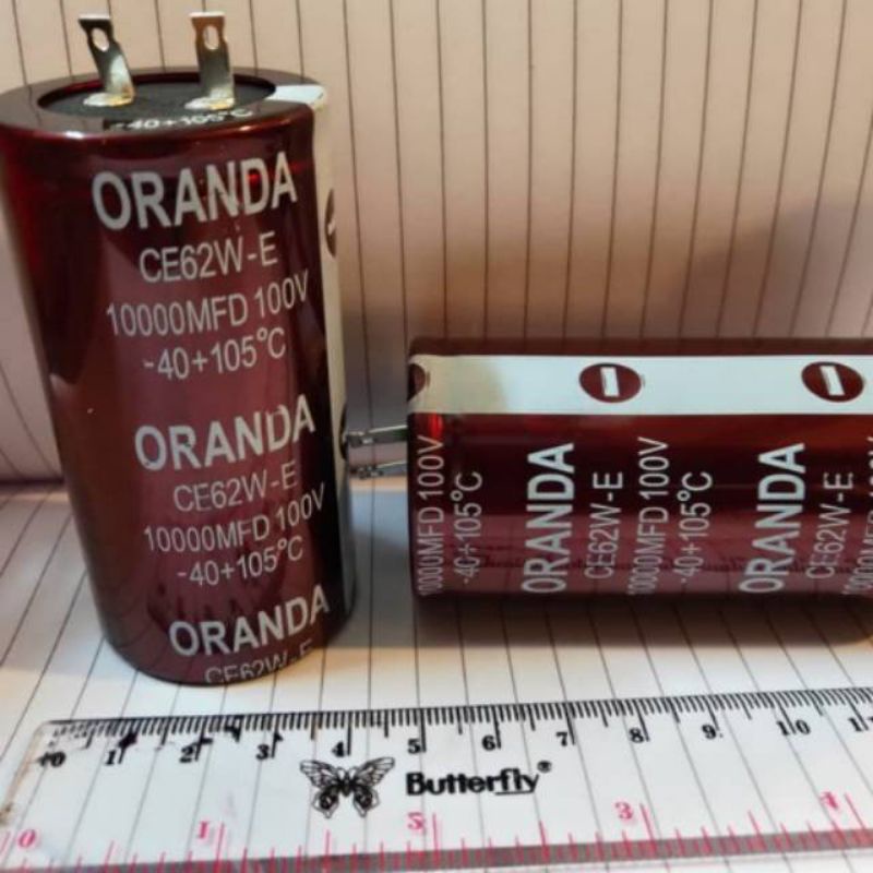 ELCO ELKO 10000UF 100V ORANDA 10000 UF 100 VOLT ORANDA