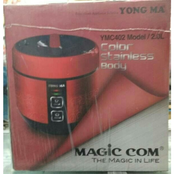 RICE COOKER MAGIC COM YONG MA YONGMA YMC-402 YMC 402 SMC4023 2 LITER 2L 2L 2LITER PENANAK PEMASAK NASI