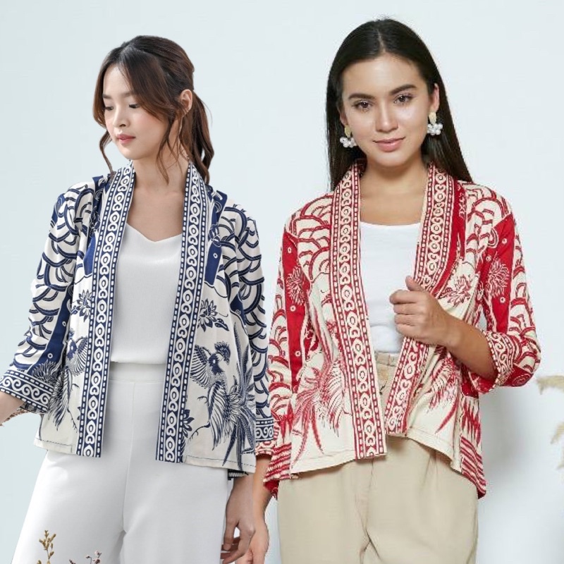 Outer Batik 241 HT /Outer Batik Wanita /Rompi Batik