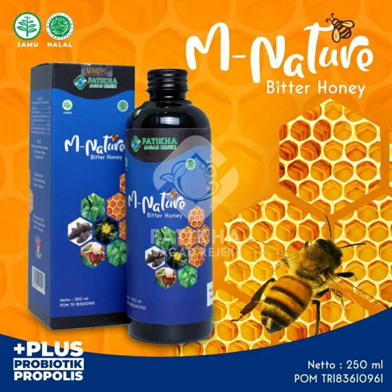 M Nature Madu Hitam Premium ORIGINAL 100% / Obat Asam Urat /Obat GERD / Obat Pegel Linu / Herbal Ala
