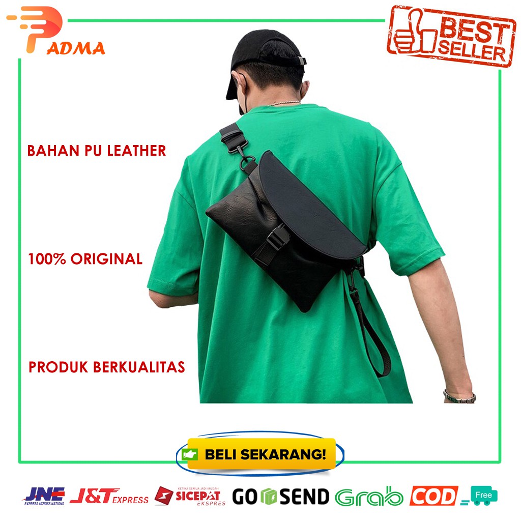 Tas Selempang Pria Messenger Bahu Cowok Businessman G0O2