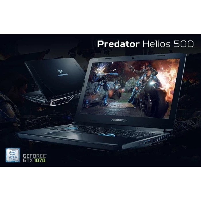 Acer PREDATOR PH517-51 (HELIOS 500) GTX 1070 i7-8750H QUALITY LAPTOP