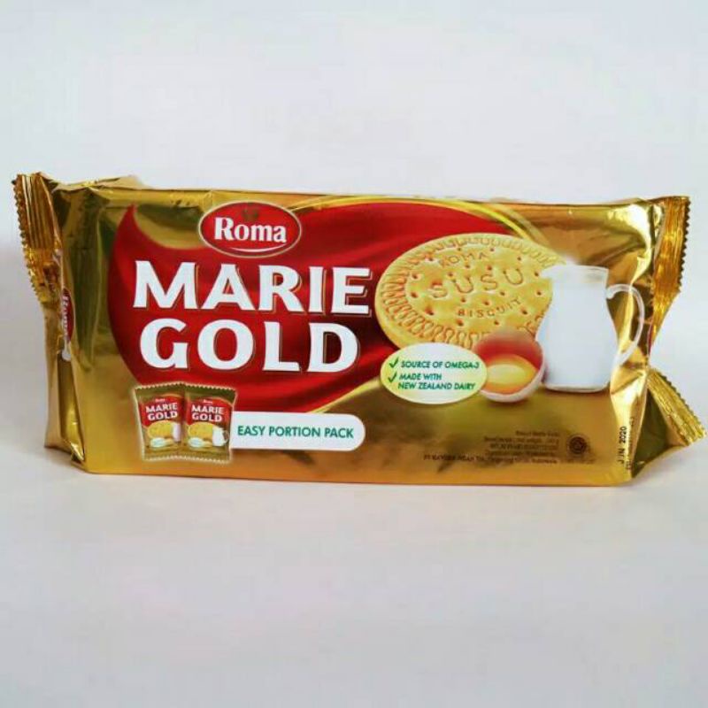 

BISKUIT ROMA MARIE GOLD KEMASAN 240GR