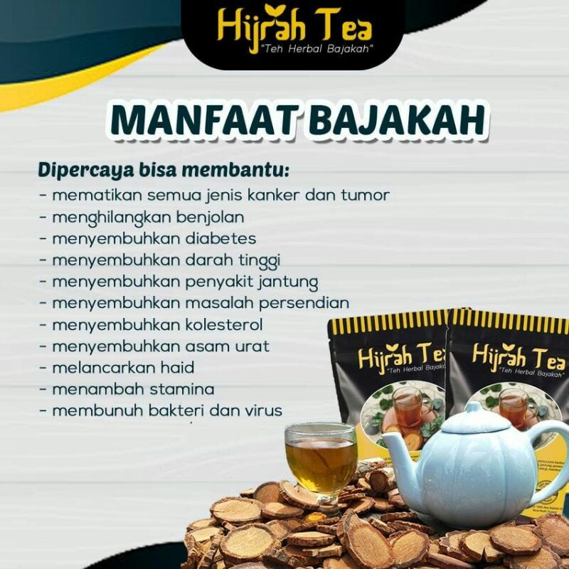 

Teh Hijrah Hijrah Tea Bajakah Kalalawit isi 8 Pouch