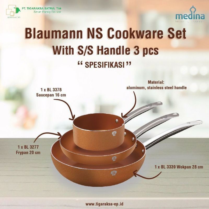 PROMO Blauman NS Cookware set