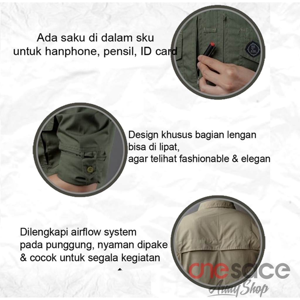 KEMEJA TACTICAL M-TAC / KEMEJA TACTICAL OUTDOOR / KEMEJA LAPANGAN