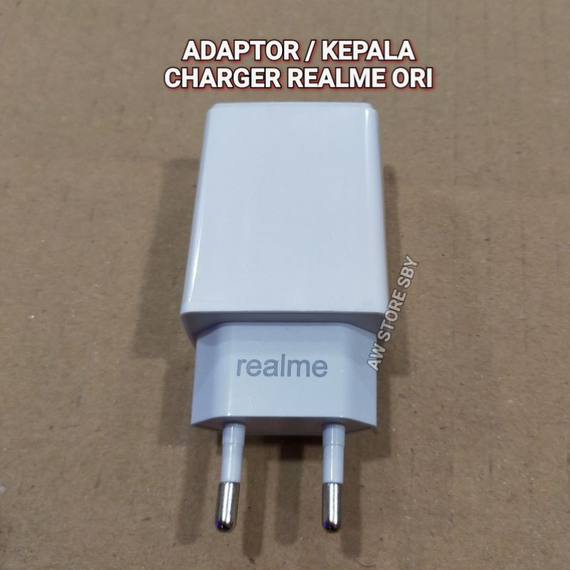 Adaptor KEPALA CHARGER REALME ORI 2A ADAPTOR CHARGER [NON PACK]