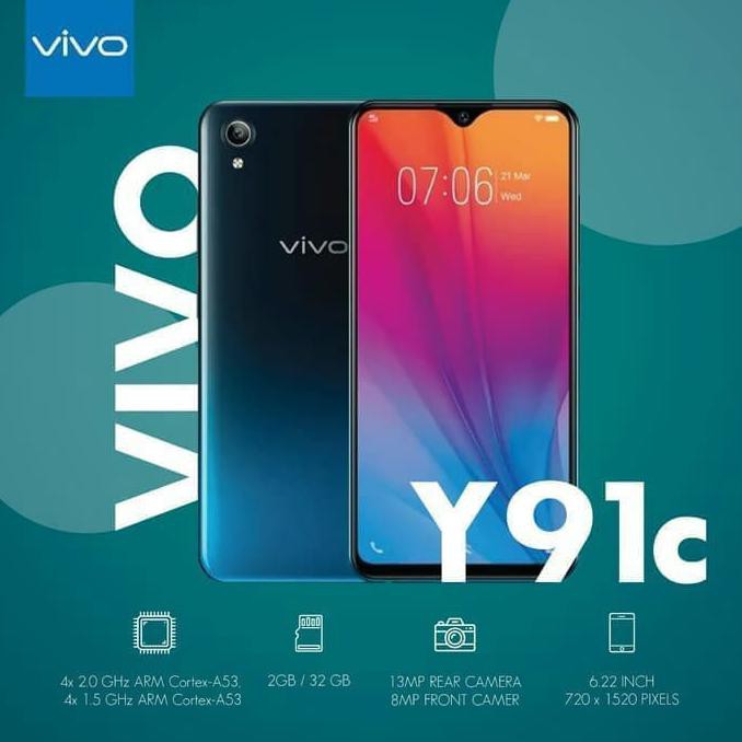 TERMURAH hp vivo y91c ram 2/32gb garansi resmi vivo READY STOCK