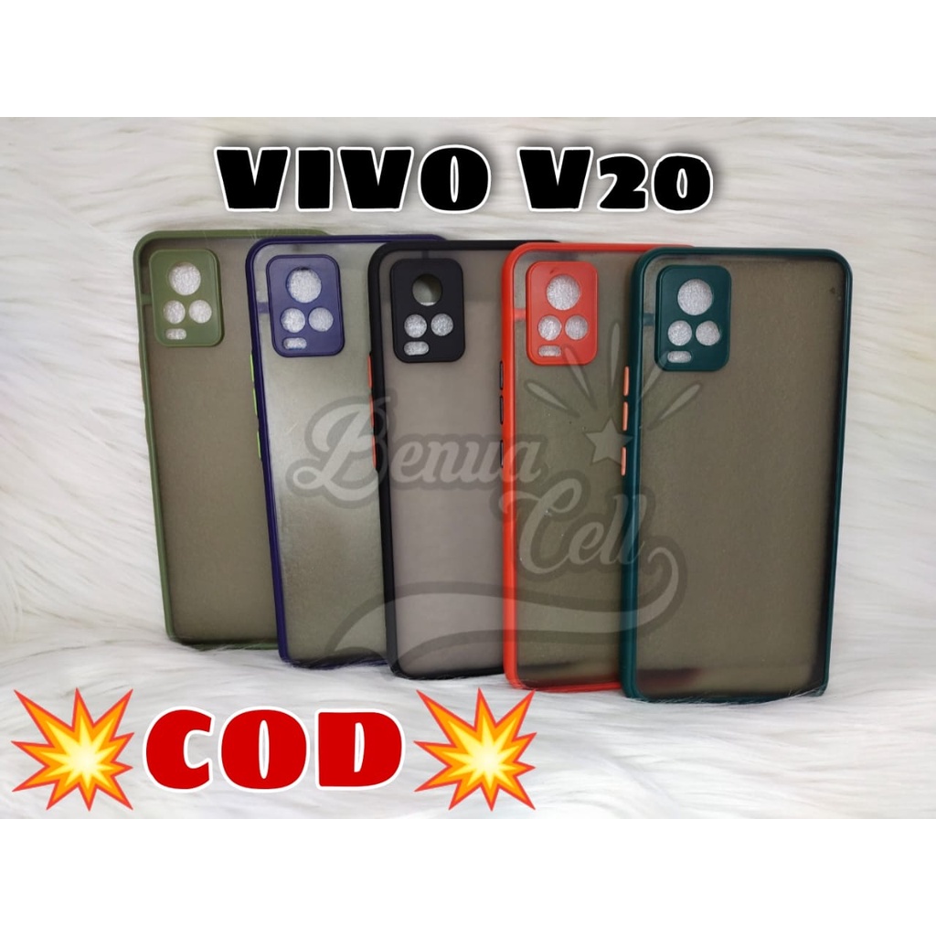 VIVO V20, V20 SE CASE MATTE CASE DOVE SOFTCASE MY CHOICE VIVO V20 VIVO V20SE - BC