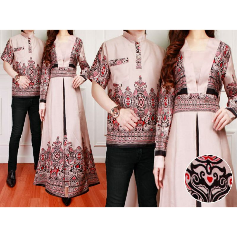 B Ts27 Ananda | New Couple Rayon | Baju kapelan Suami istri | Couple Pesta Kondangan