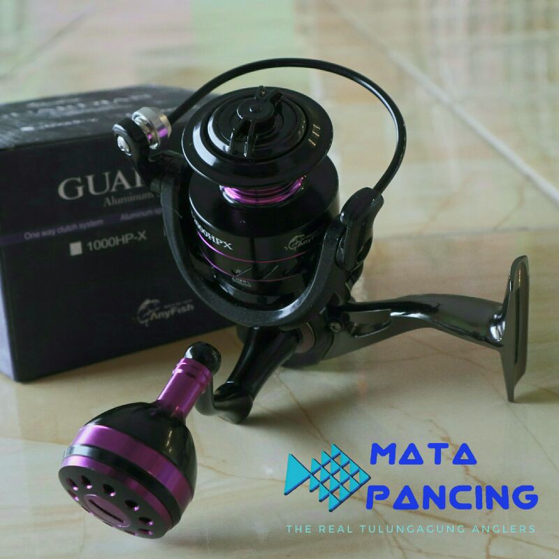 Reel spinning anyfish guardian 1000 2000 3000 4000 6000 hp-x power handle