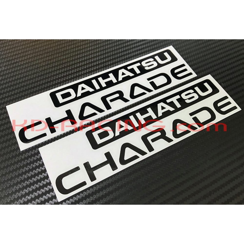 TERMURAH sticker charade sticker daihatsu charade  TERLARIS