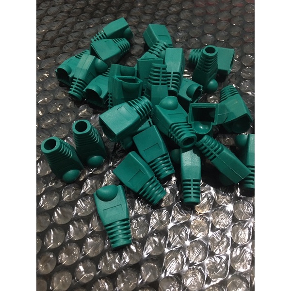 Plug Boot Rj45 Isi 50pc - Karet Konektor UTP - Pelindung Rj45 ISi 50pc