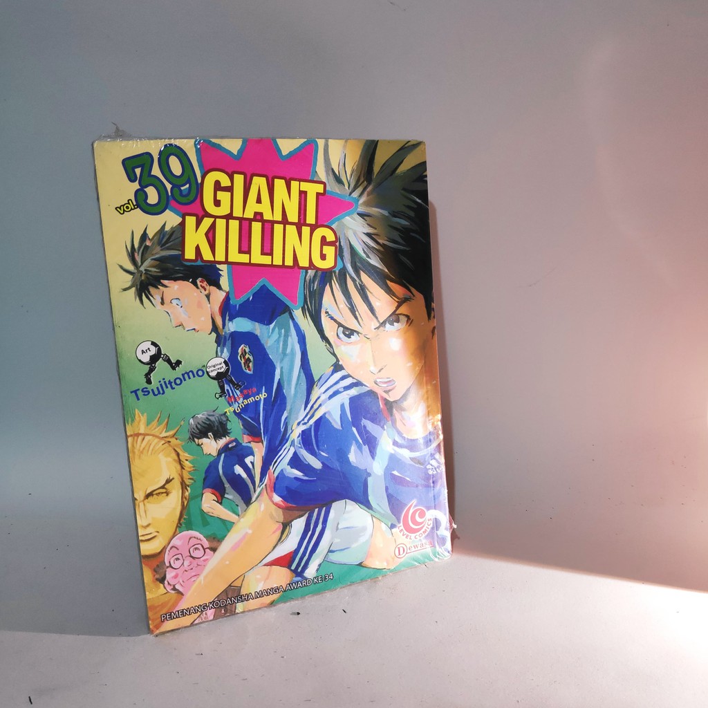 Komik Giant Killing 39 Segel Shopee Indonesia