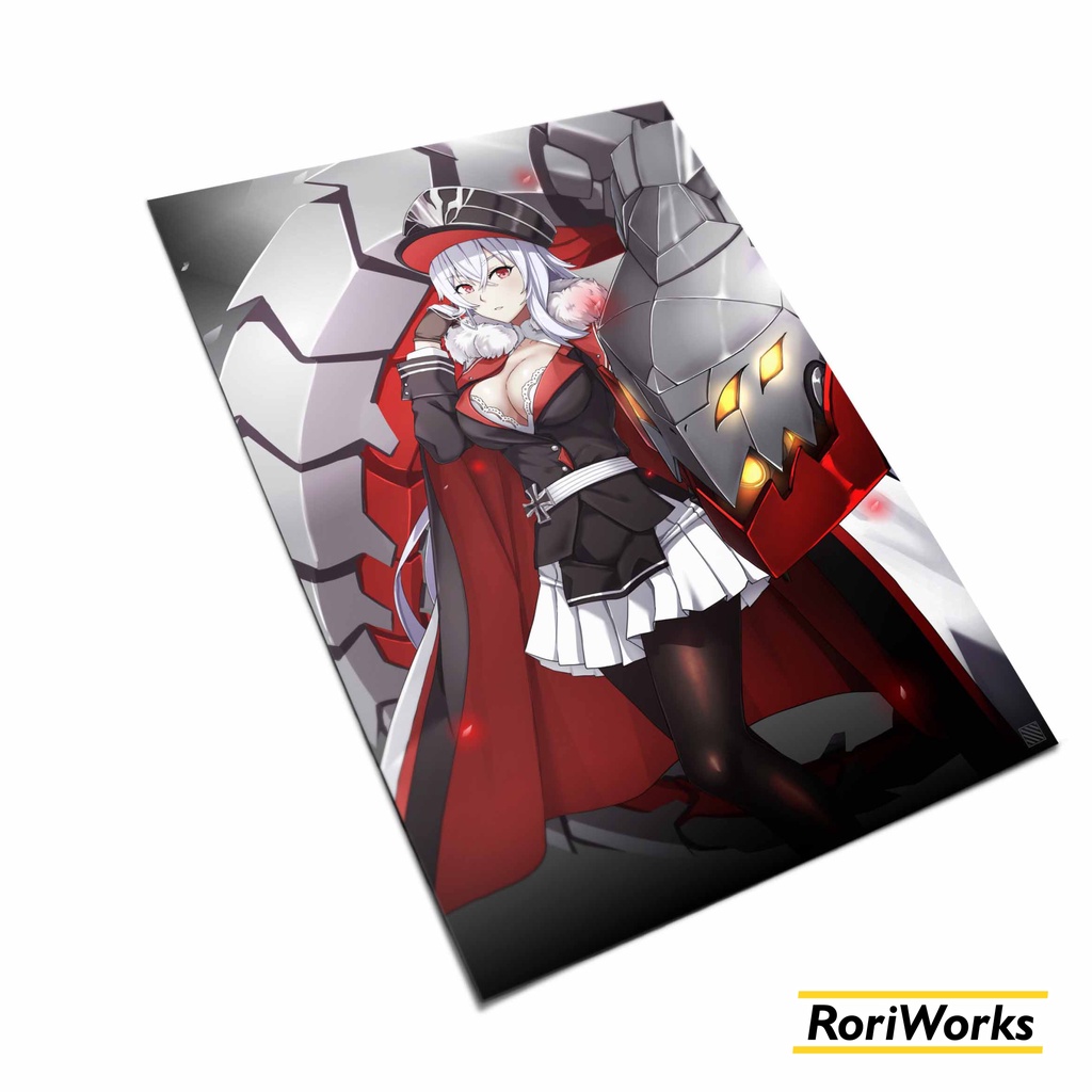 Poster Anime - Graf Zeppelin Azur Lane