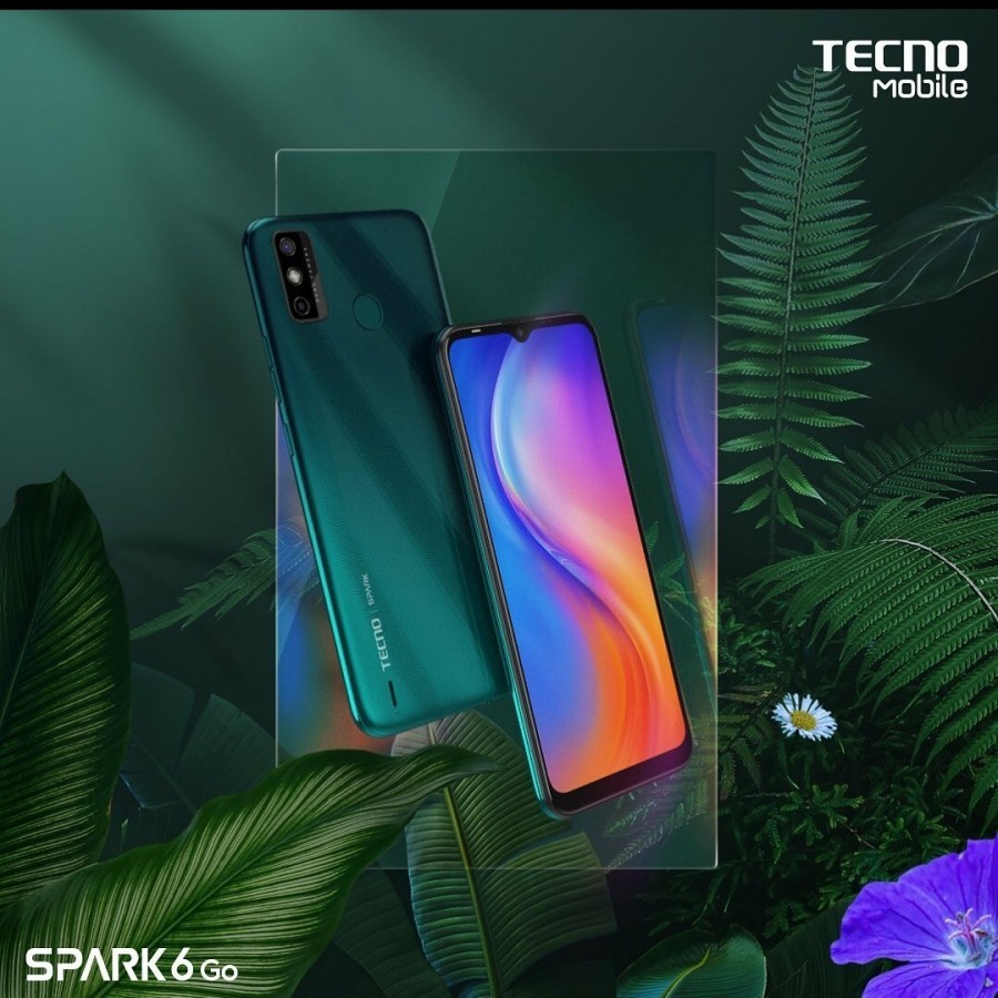 TECNO SPARK 6 GO RAM 4/64 GARANSI RESMI