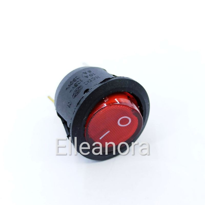 Saklar Bulat Lampu 3pin On Off