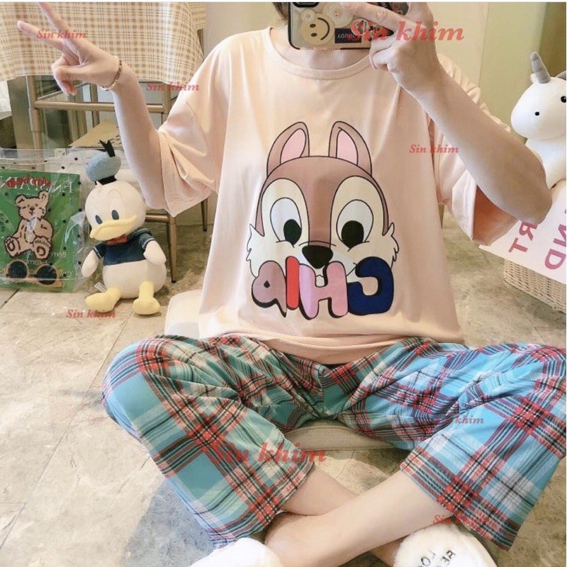 set baju tidur import korea