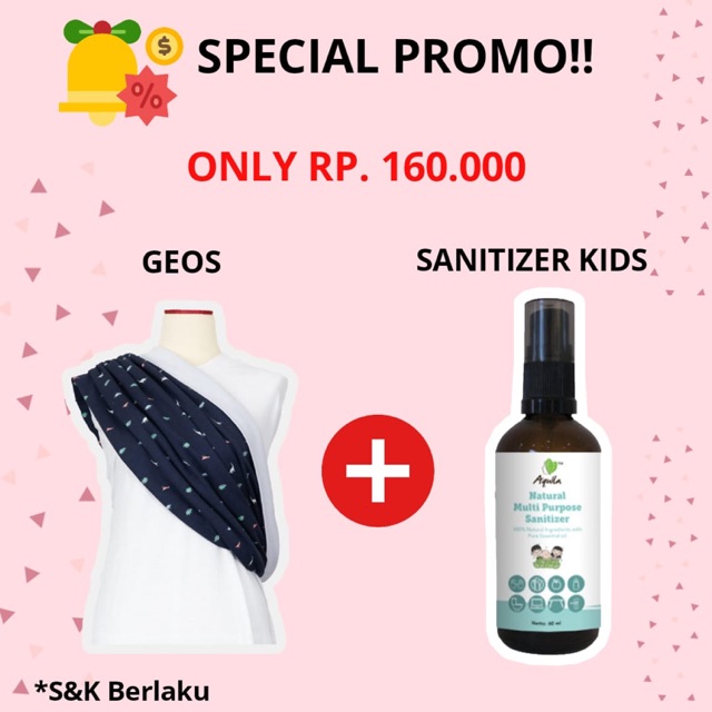 

Elephas Geos Premium - Paket Geos + Kids Sanitizer