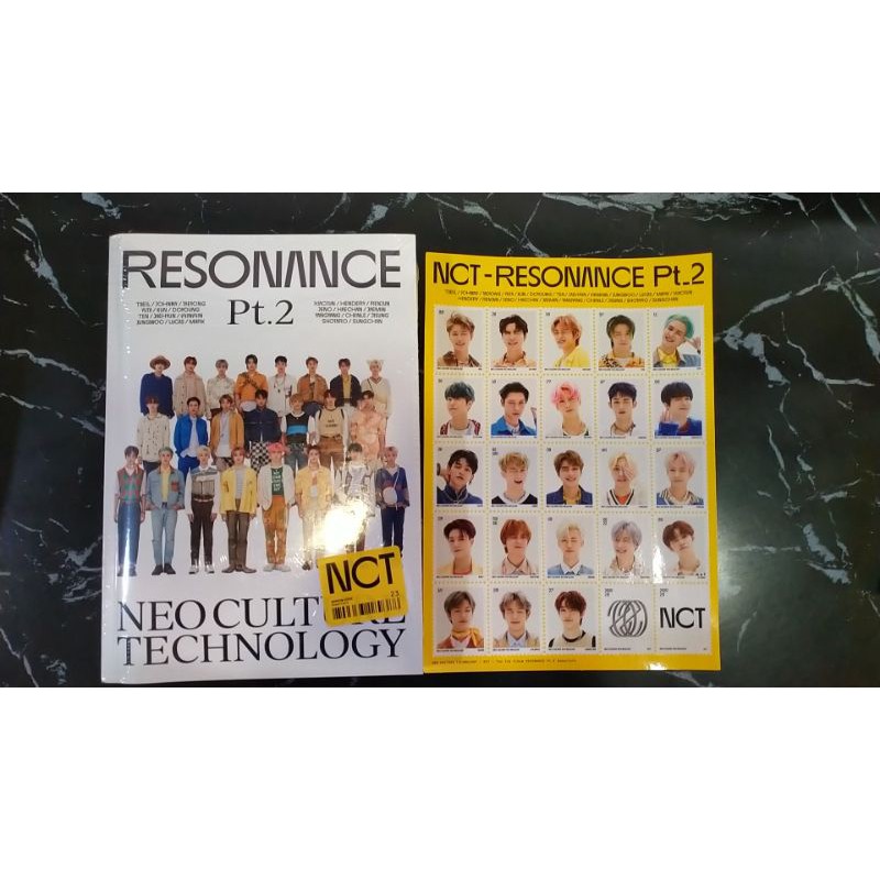 READY NCT RESONANCE PT.2 DEPARTURE VER SEALED / ALBUM ONLY