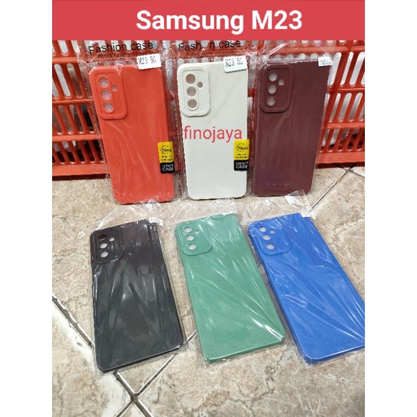 Softcase Samsung M23 5G F23 5G Silikon Casing Selicon Case Macaron Pelindung Pro Camera