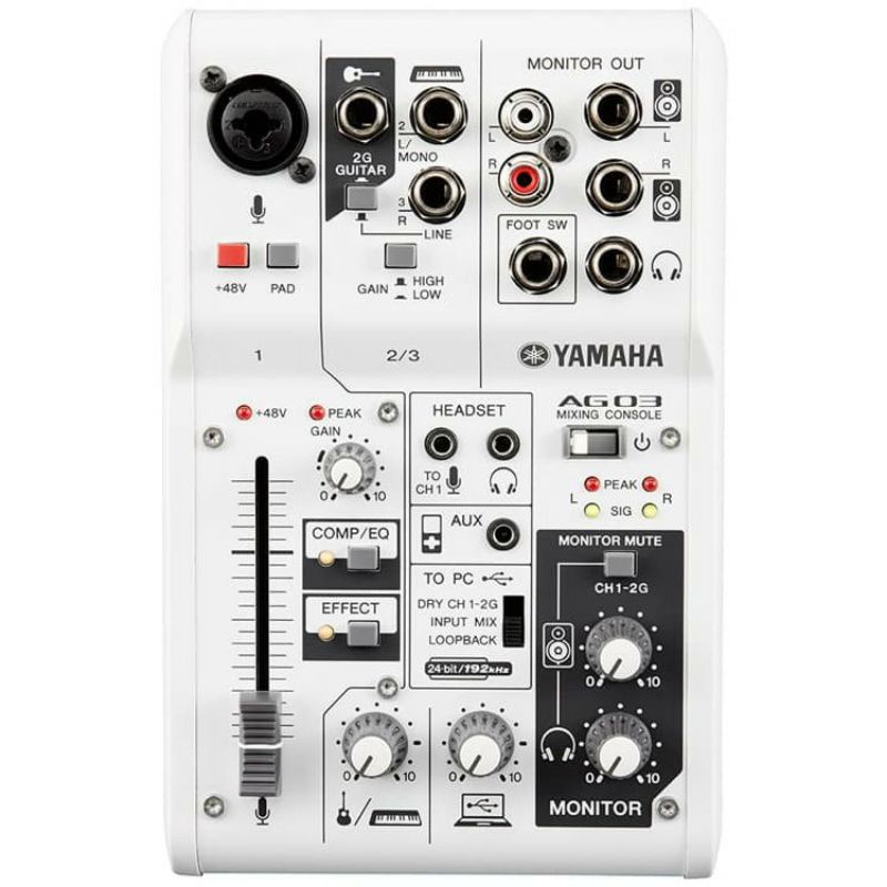 Mixer yamaha AG03/AG 03 original mixing console with usb interface