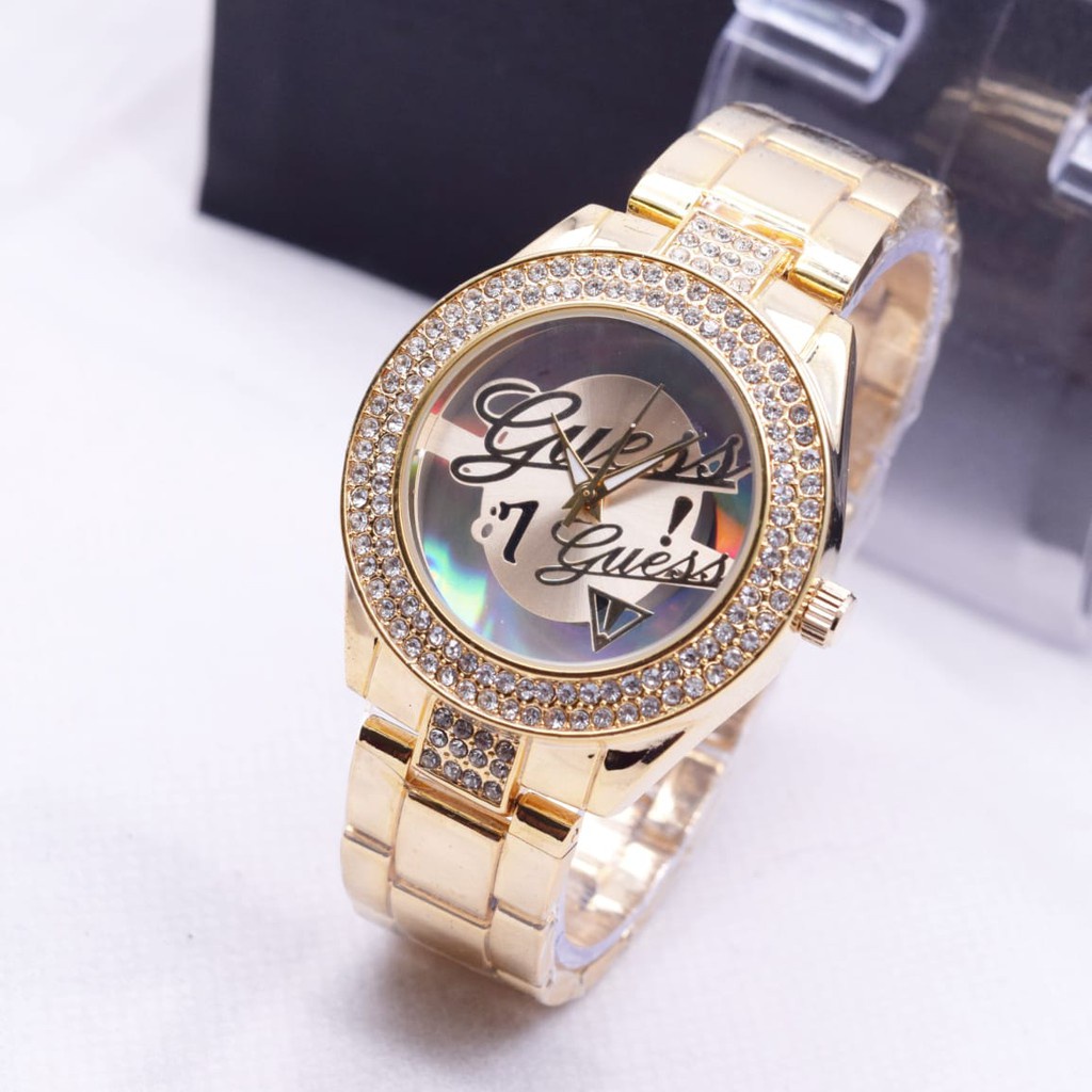 Grosiran Jam Tangan Wanita Psa E4 - 3660 Analog Tali Rantai Original Garansi 6 Bulan Free Baterai Cadangan (COD)