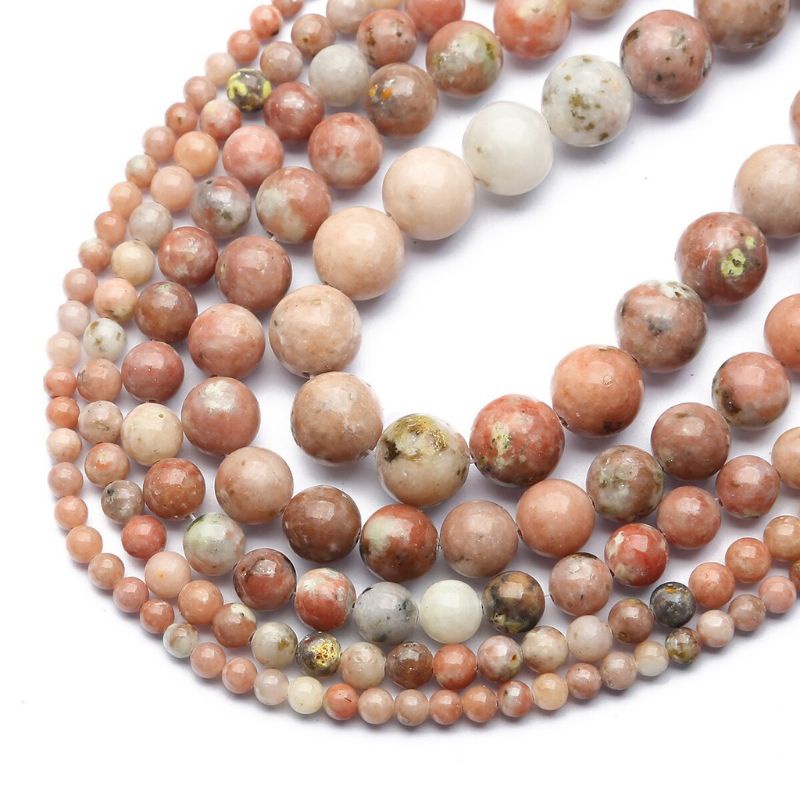 Batu Alam Wintersweet Jesper 4/6/8/10 MM Dipilih Untuk Manik Manik Gelang