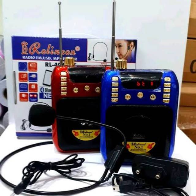 Speker Portable Multifungsi RL-4012BT Rolinson bluetooth