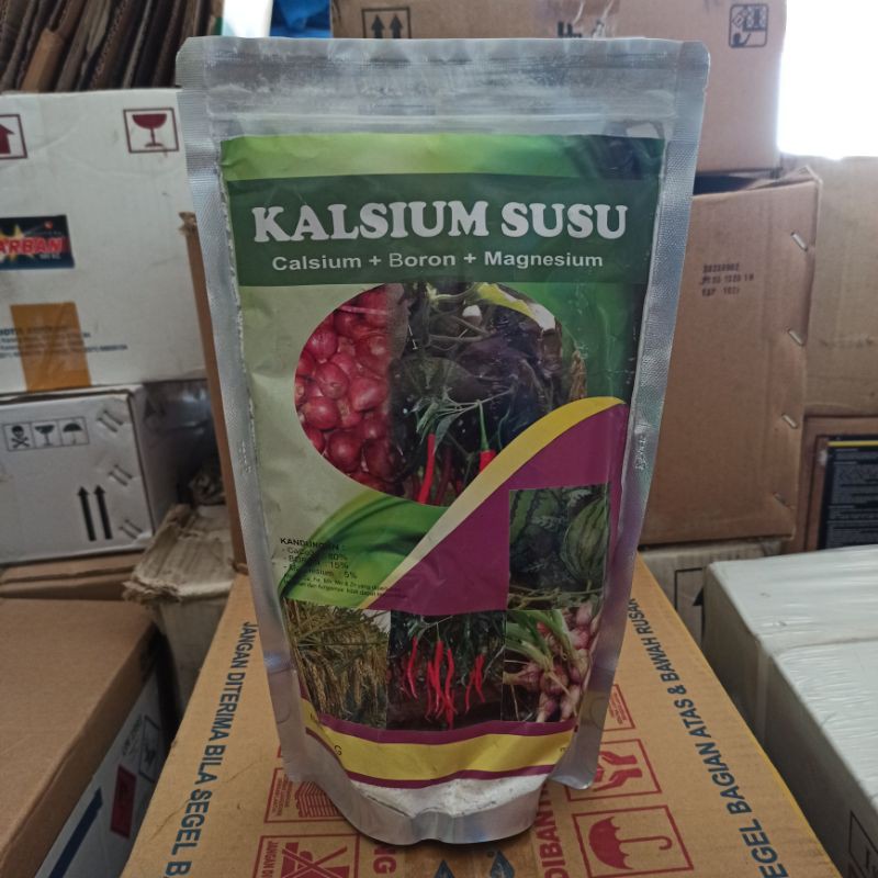 KALSIUM SUSU 1 KG CALSIUM + BORON + MAGNESIUM ANTI RONTOK DAN LAYU