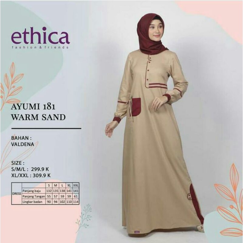 Gamis terbaru Ethica ayumi 181