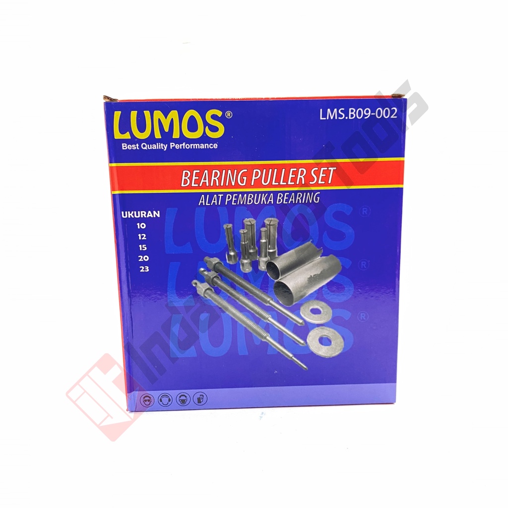 LUMOS Bearing Puller Set 5 Pcs Treker Lepas Pembuka Bearing Laher Tutup CVT Disassemblerr