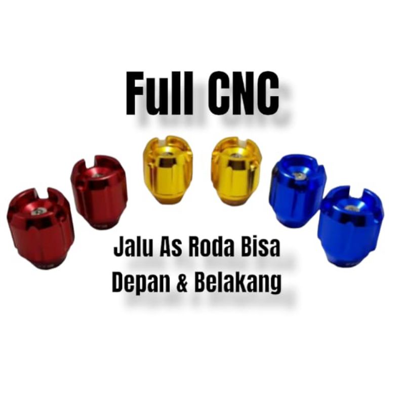 Jalu As Roda Depan Jalu As Roda Belakang Full CNC Universal