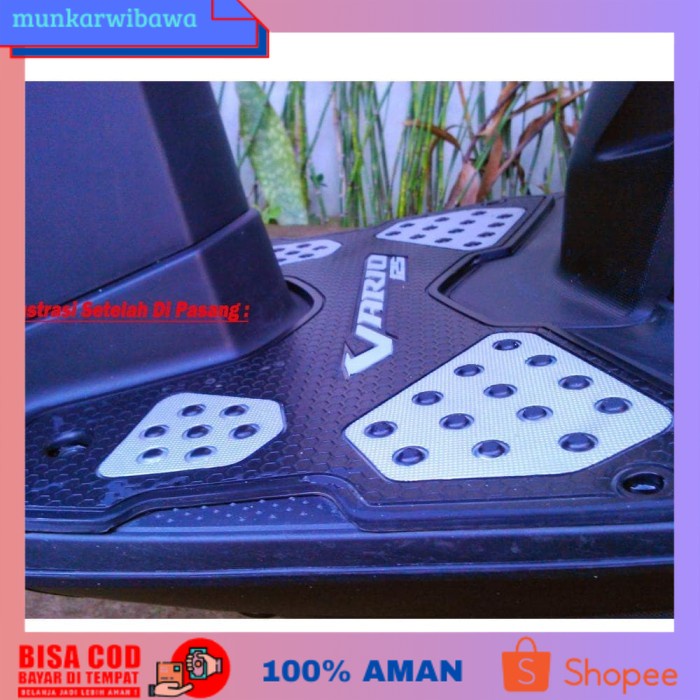 (BISA COD) MOTOR AKSESORIS KARPET HONDA VARIO 125 LAMA TAHUN 2012 - 2014 - BAHAN
