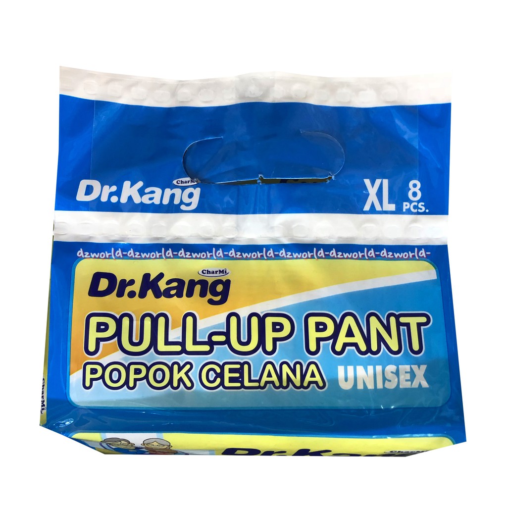 Dr Kang Pull Up Pant Popok Celana XL 8Pcs Diapers Dewasa Dr.Kang